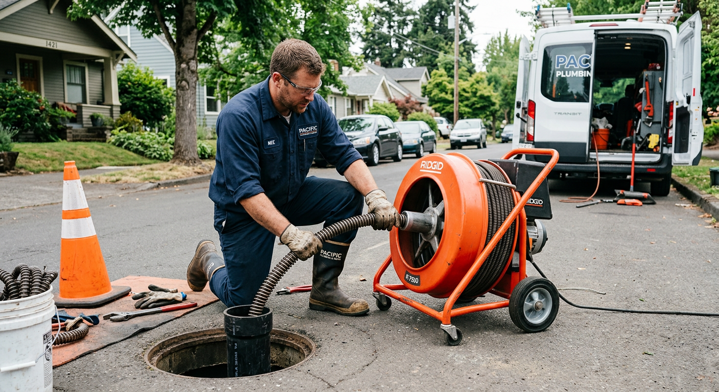 Dégorgement de canalisation principale enterrée à Poissy 78