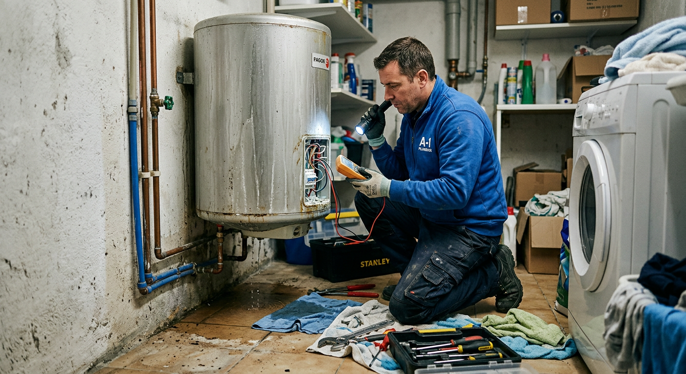 Réparation urgente ballon d'eau chaude en panne à Poissy