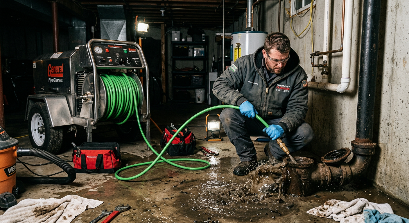 Débouchage urgence canalisation bouchée à Poissy 78