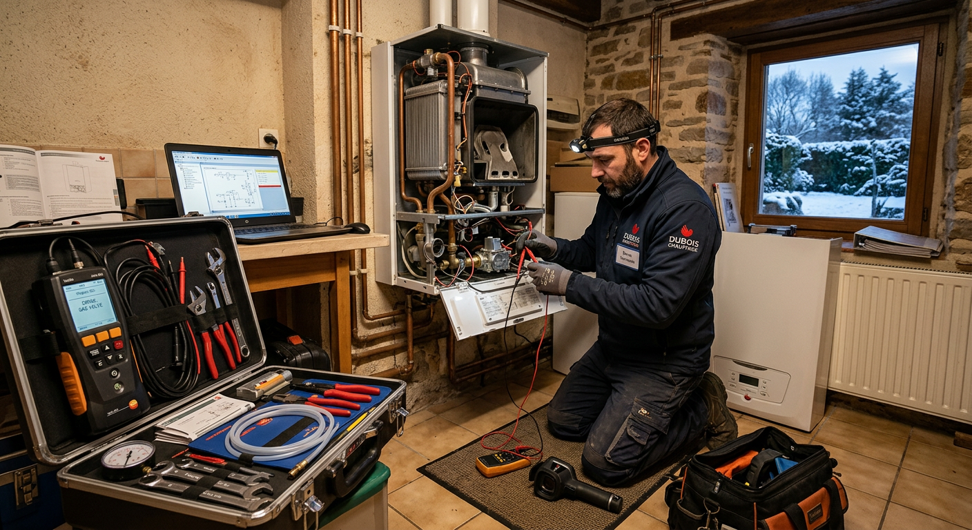 Dépannage urgence panne de chauffage chaudière à Poissy